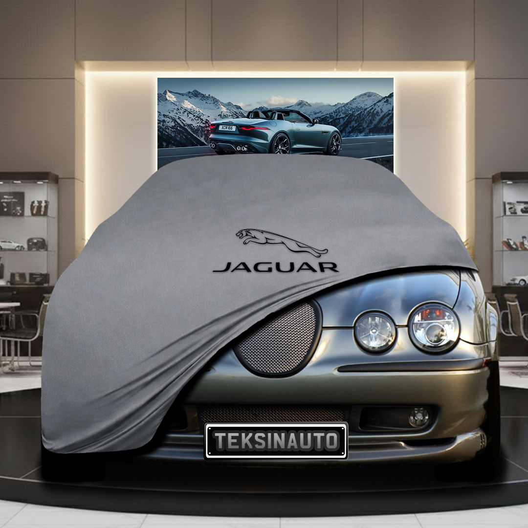Jaguar S-TYPE (CCX) Custom Fit Indoor Car Cover Soft Stretch Black Gray Blue Red Dust Protection Garage Cover Laser Cut + Bag