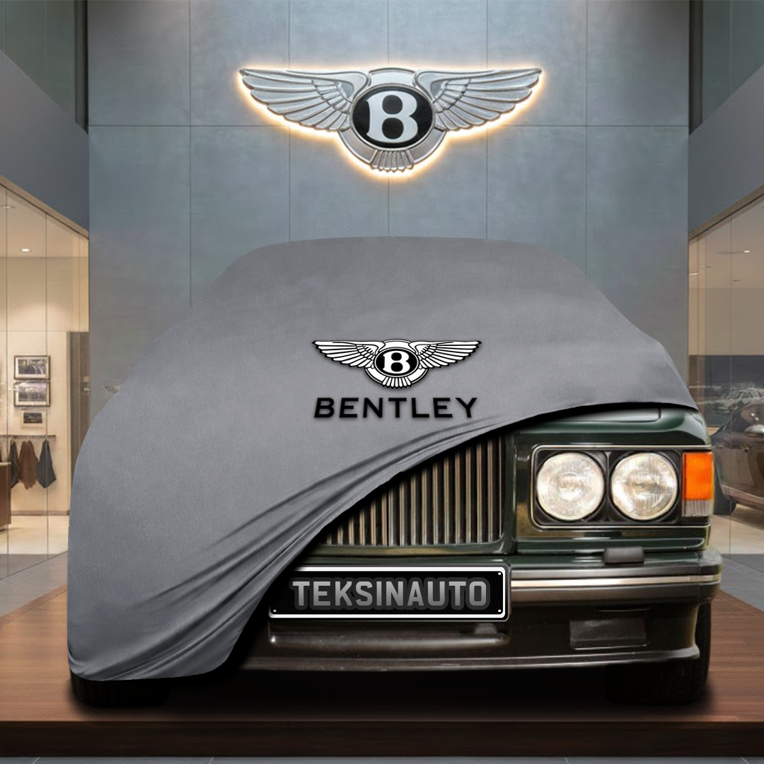BENTLEY TURBO R 1992-1996 Custom Fit Indoor Car Cover Soft Stretch Black Gray Blue Red Dust Protection Garage Cover Laser Cut + Bag