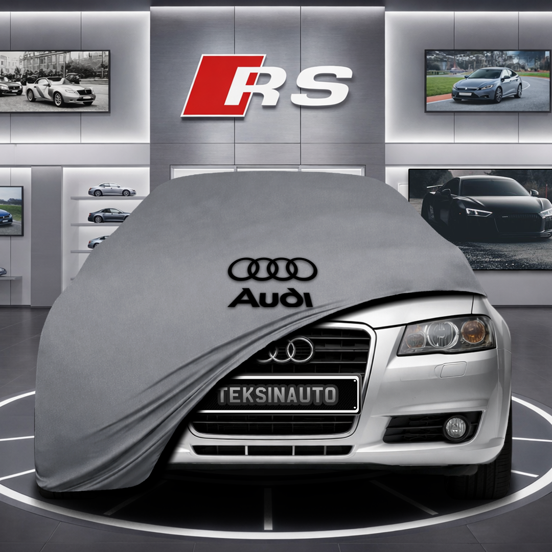AUDİ A3 8P Custom Fit Indoor Car Cover Soft Stretch Black Gray Blue Red Dust Protection Garage Cover Laser Cut + Bag