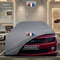 CHEVROLET CAMARO 5 (2011-2016) Custom Fit Indoor Car Cover Soft Stretch Black Gray Blue Red Dust Protection Garage Cover Laser Cut + Bag
