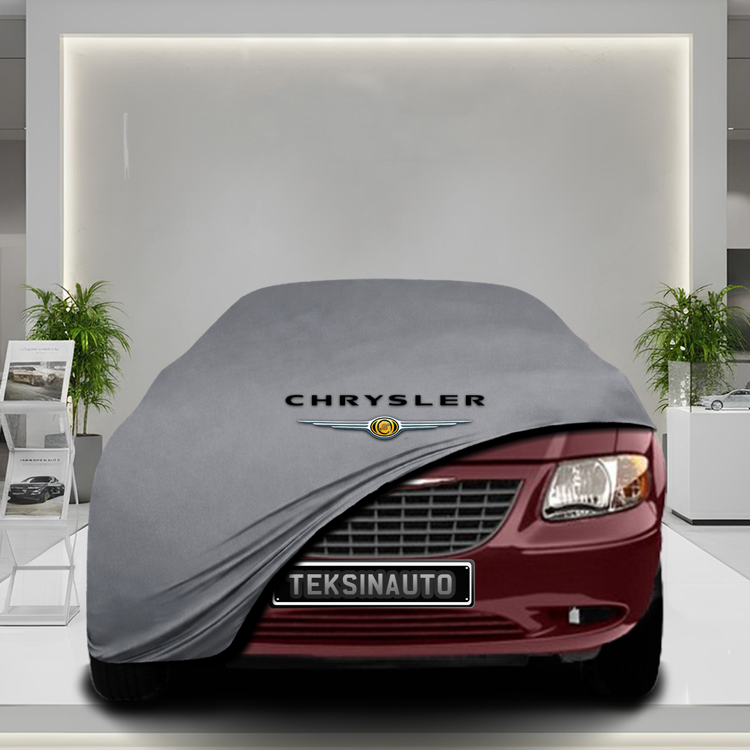 Chrysler Grand Voyager 4 (2001-2007) Custom Fit Indoor Car Cover Soft Stretch Black Gray Blue Red Dust Protection Garage Cover Laser Cut + Bag