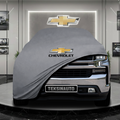 CHEVROLET SİLVERADO 4 1500 DOUBLE CAB (2018-) Custom Fit Indoor Car Cover Soft Stretch Black Gray Blue Red Dust Protection Garage Cover Laser Cut + Bag