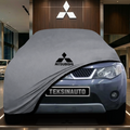 MİTSUBİSHİ OUTLANDER 2 (2005-2012) Custom Fit Indoor Car Cover Soft Stretch Black Gray Blue Red Dust Protection Garage Cover Laser Cut + Bag