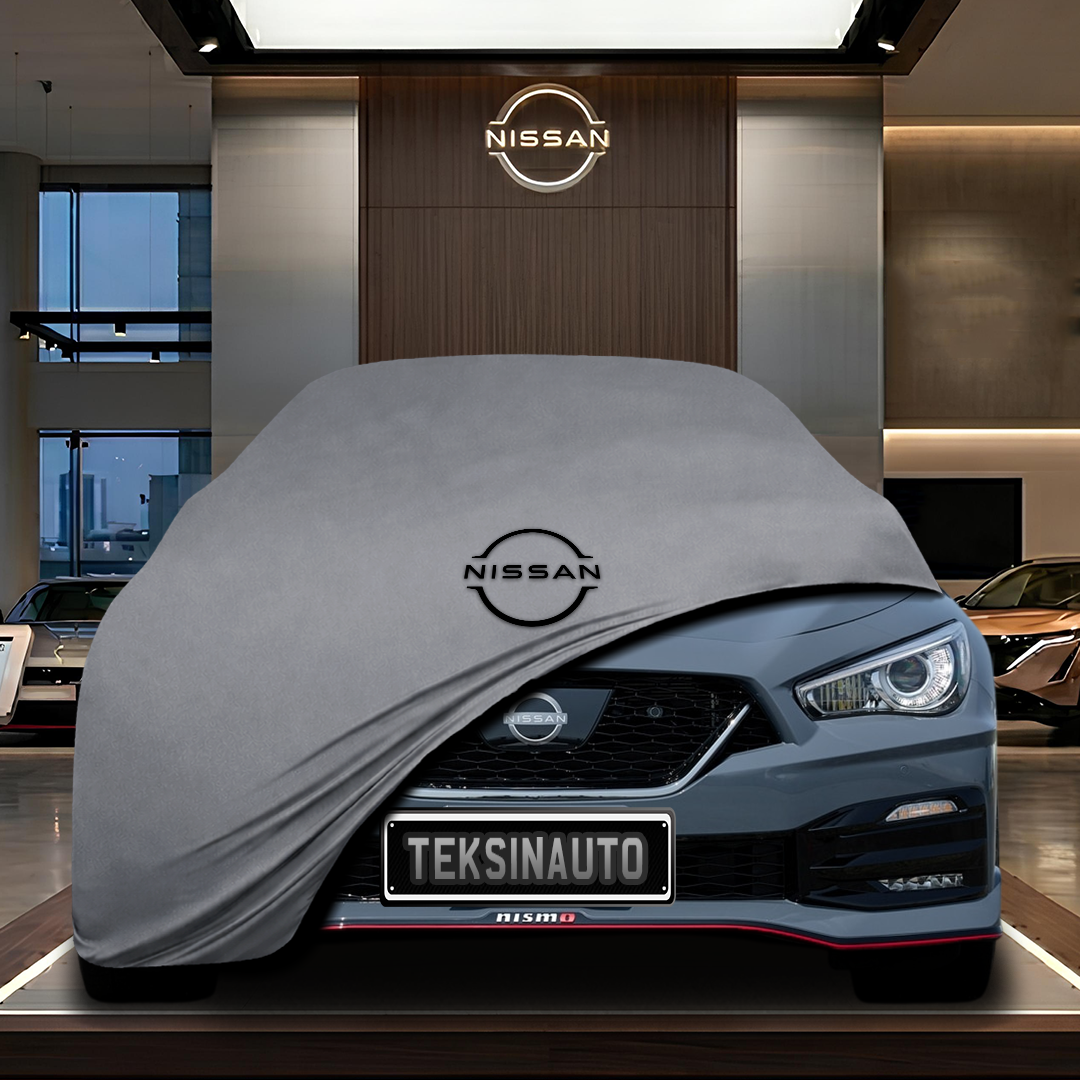 NİSSAN SKYLİNE 8 HV37 Custom Fit Indoor Car Cover Soft Stretch Black Gray Blue Red Dust Protection Garage Cover Laser Cut + Bag