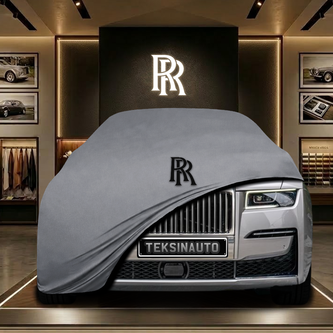 Rolls Royce Ghost 2021 Ghost EWB (2020-) Custom Fit Indoor Car Cover Soft Stretch Black Gray Blue Red Dust Protection Garage Cover Laser Cut + Bag