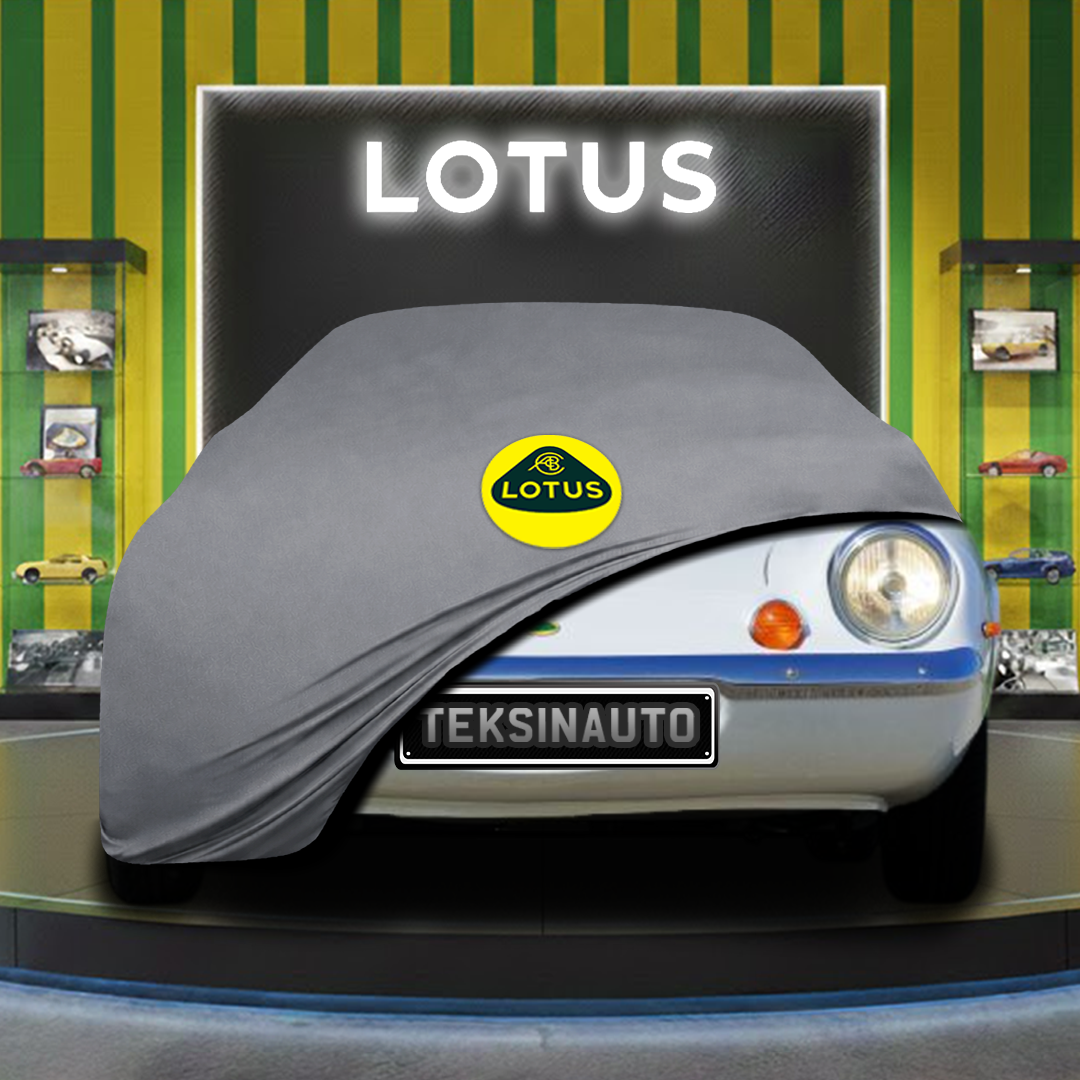 Lotus Europa (1970-2010) Custom Fit Indoor Car Cover Soft Stretch Black Gray Blue Red Dust Protection Garage Cover Laser Cut + Bag