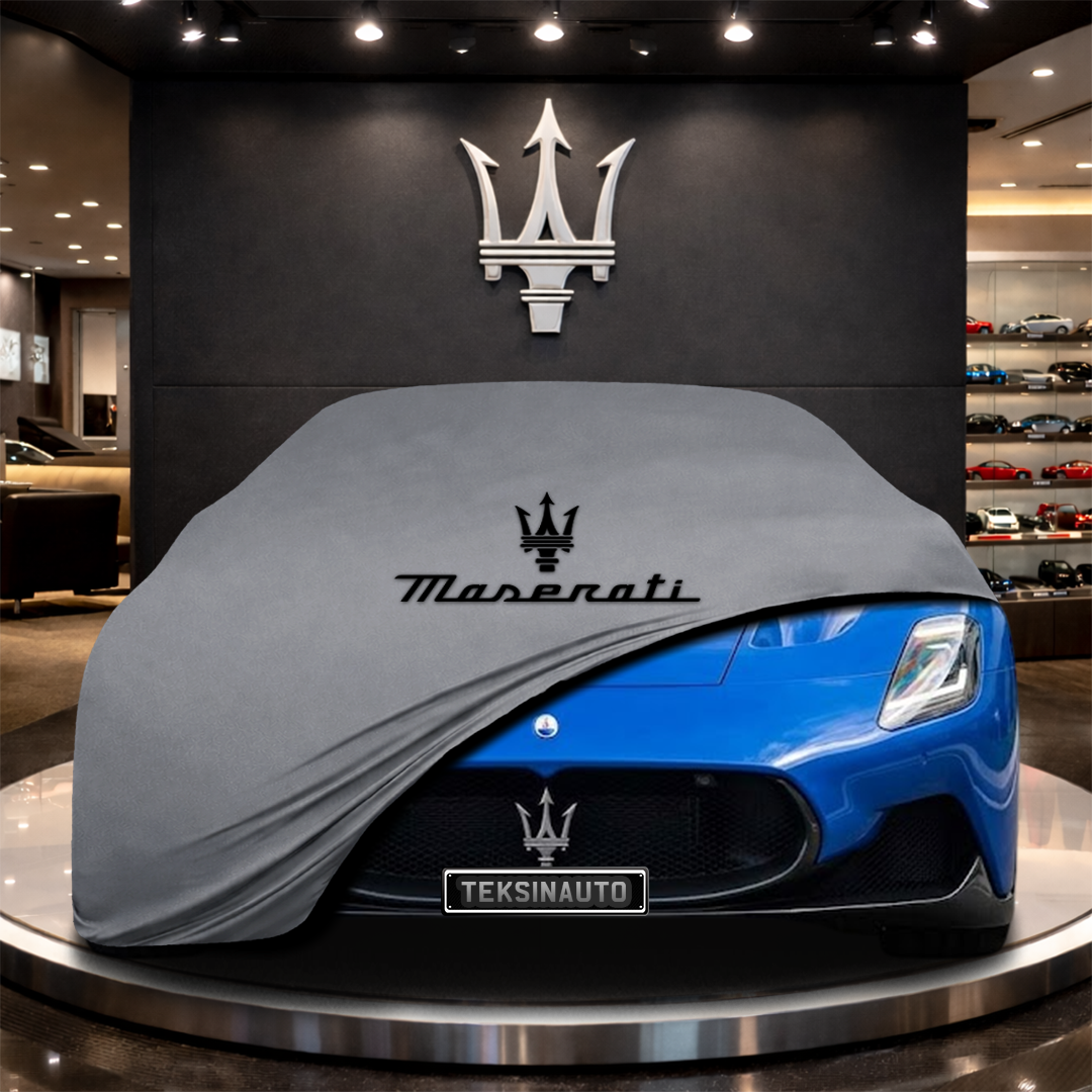 MASERATİ MC20 CİELO (2023-) Custom Fit Indoor Car Cover Soft Stretch Black Gray Blue Red Dust Protection Garage Cover Laser Cut + Bag