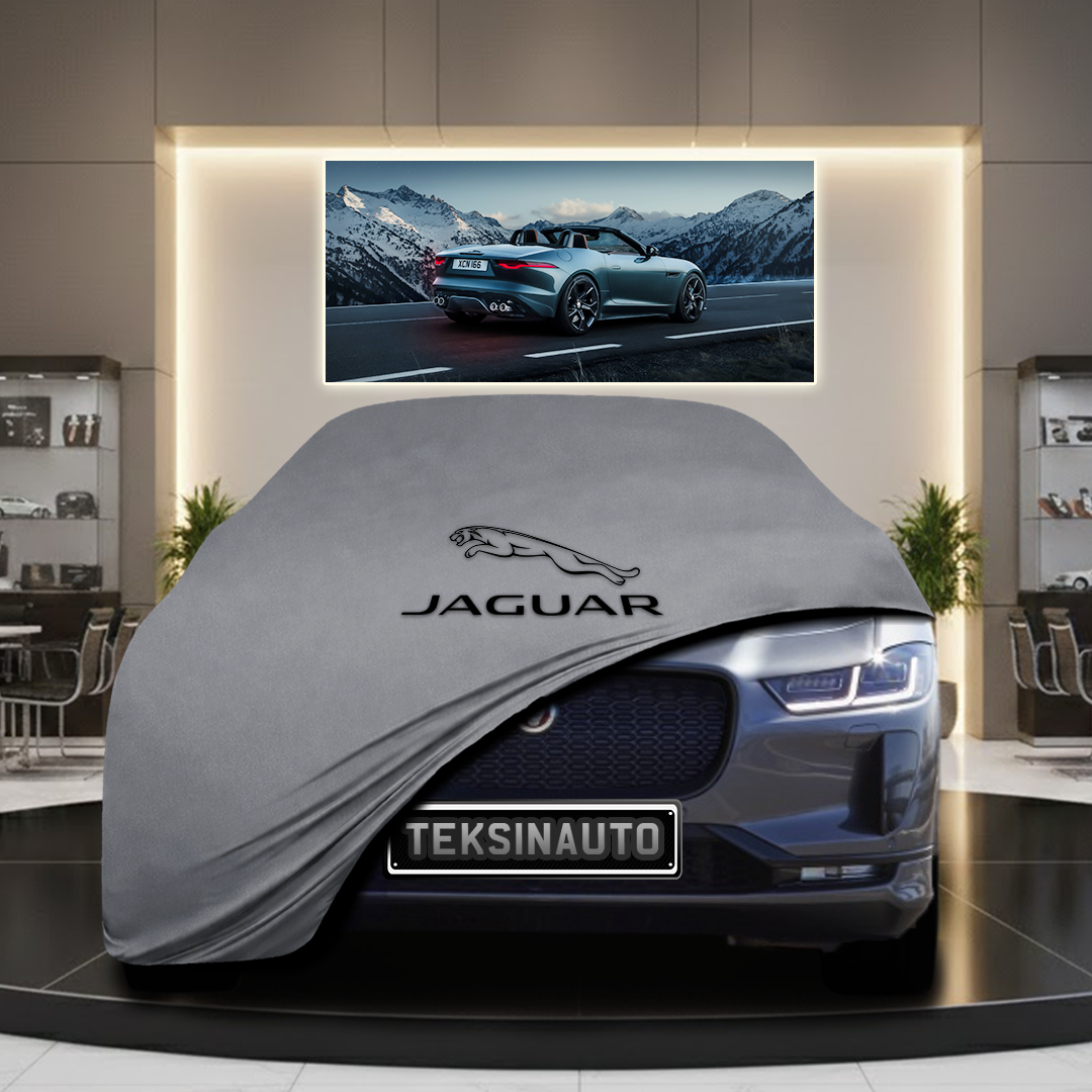Jaguar I Pace Custom Fit Indoor Car Cover Soft Stretch Black Gray Blue Red Dust Protection Garage Cover Laser Cut + Bag