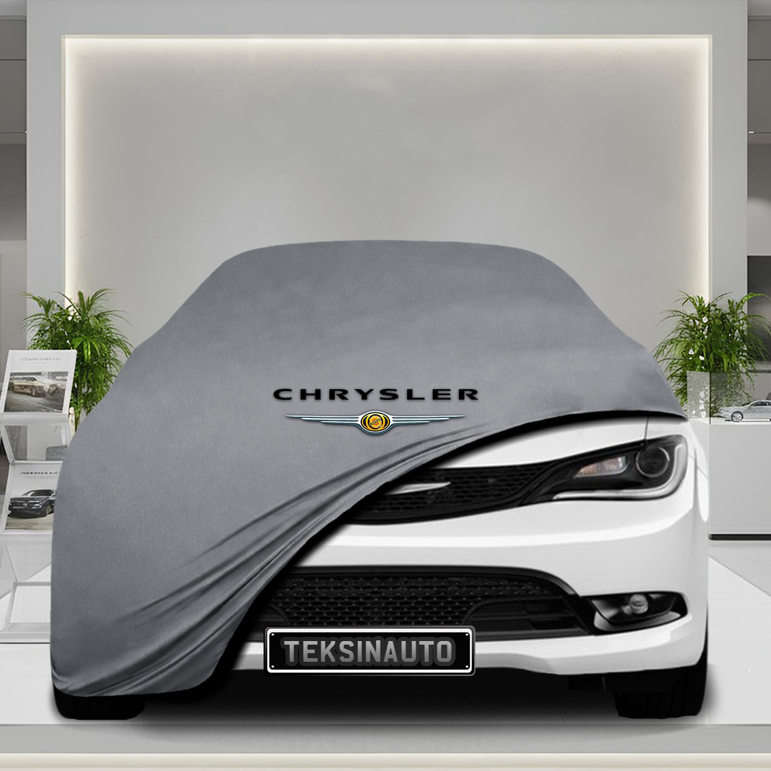 Chrysler 200 2 (2015-2017) Custom Fit Indoor Car Cover Soft Stretch Black Gray Blue Red Dust Protection Garage Cover Laser Cut + Bag