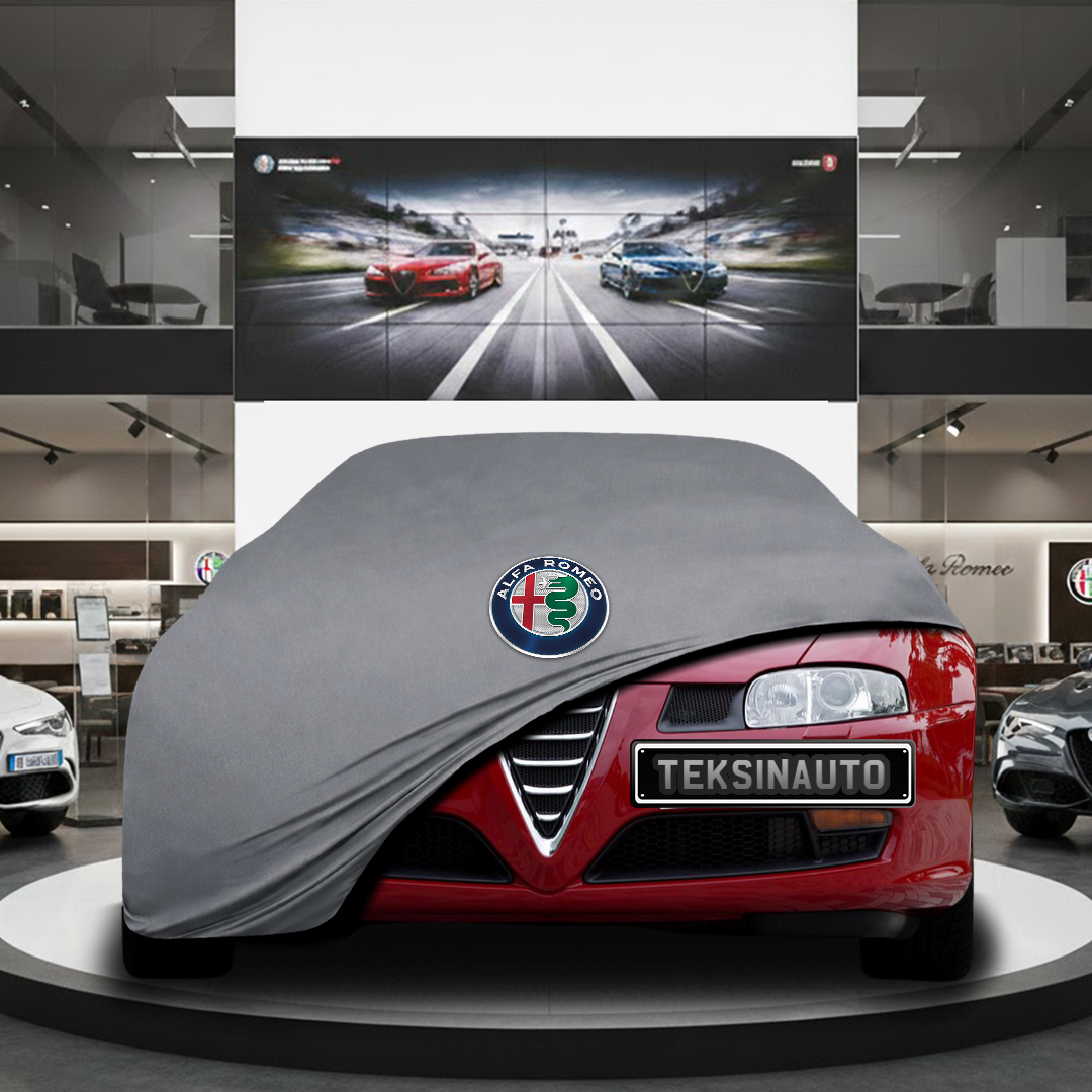Alfa Romeo GT Coupe (2003-2010) Custom Fit Indoor Car Cover Soft Stretch Black Gray Blue Red Dust Protection Garage Cover Laser Cut + Bag