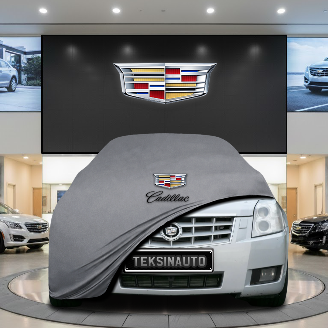 Cadillac BLS (2006-2010) Custom Fit Indoor Car Cover Soft Stretch Black Gray Blue Red Dust Protection Garage Cover Laser Cut + Bag