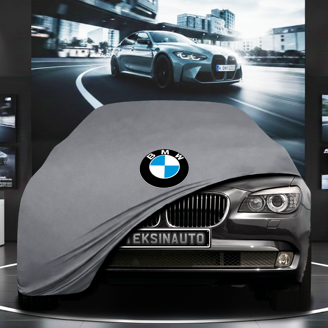 BMW 7 F01 SHORT (2008-2015) Custom Fit Indoor Car Cover Soft Stretch Black Gray Blue Red Dust Protection Garage Cover Laser Cut + Bag