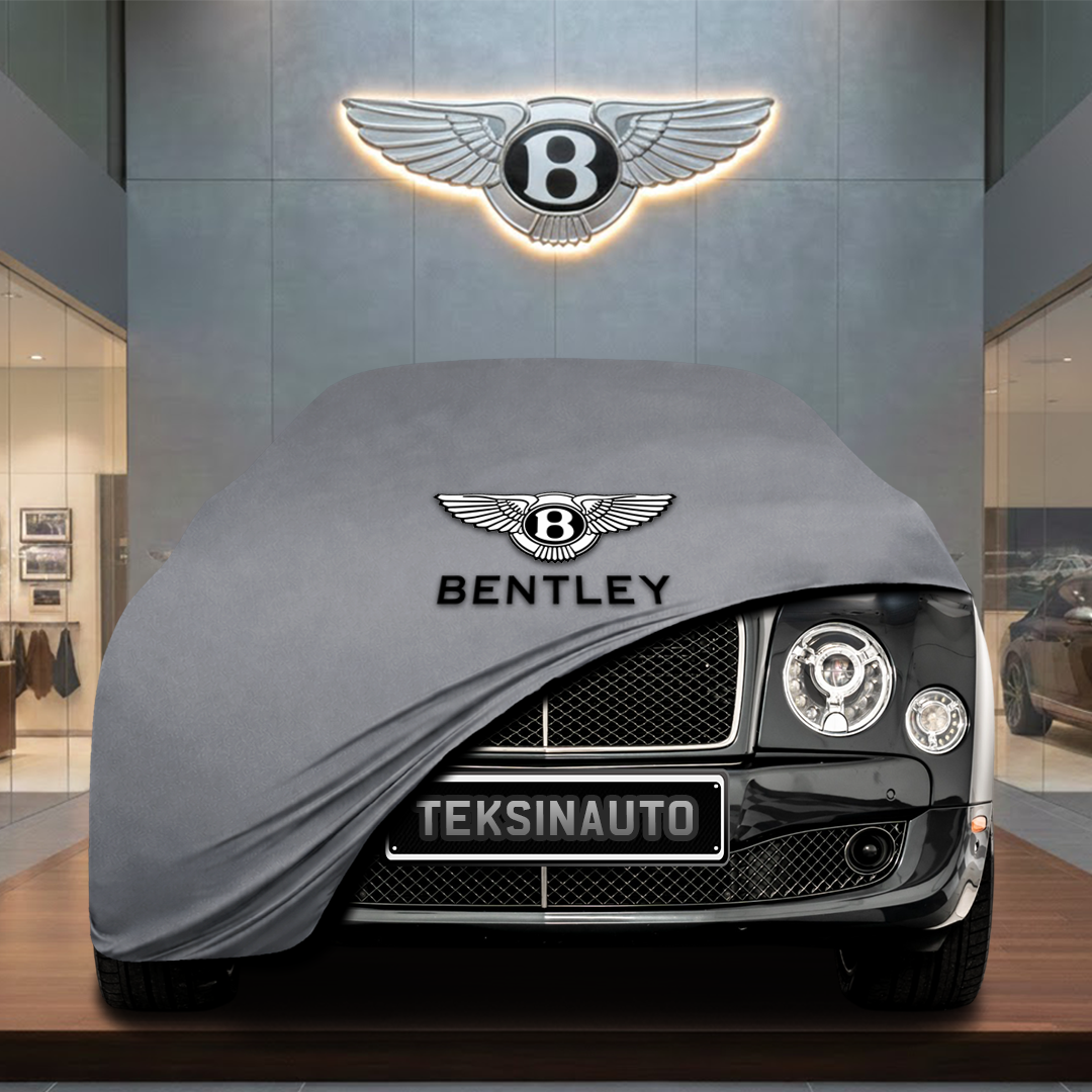 BENTLEY MULSANNE 2016- Custom Fit Indoor Car Cover Soft Stretch Black Gray Blue Red Dust Protection Garage Cover Laser Cut + Bag
