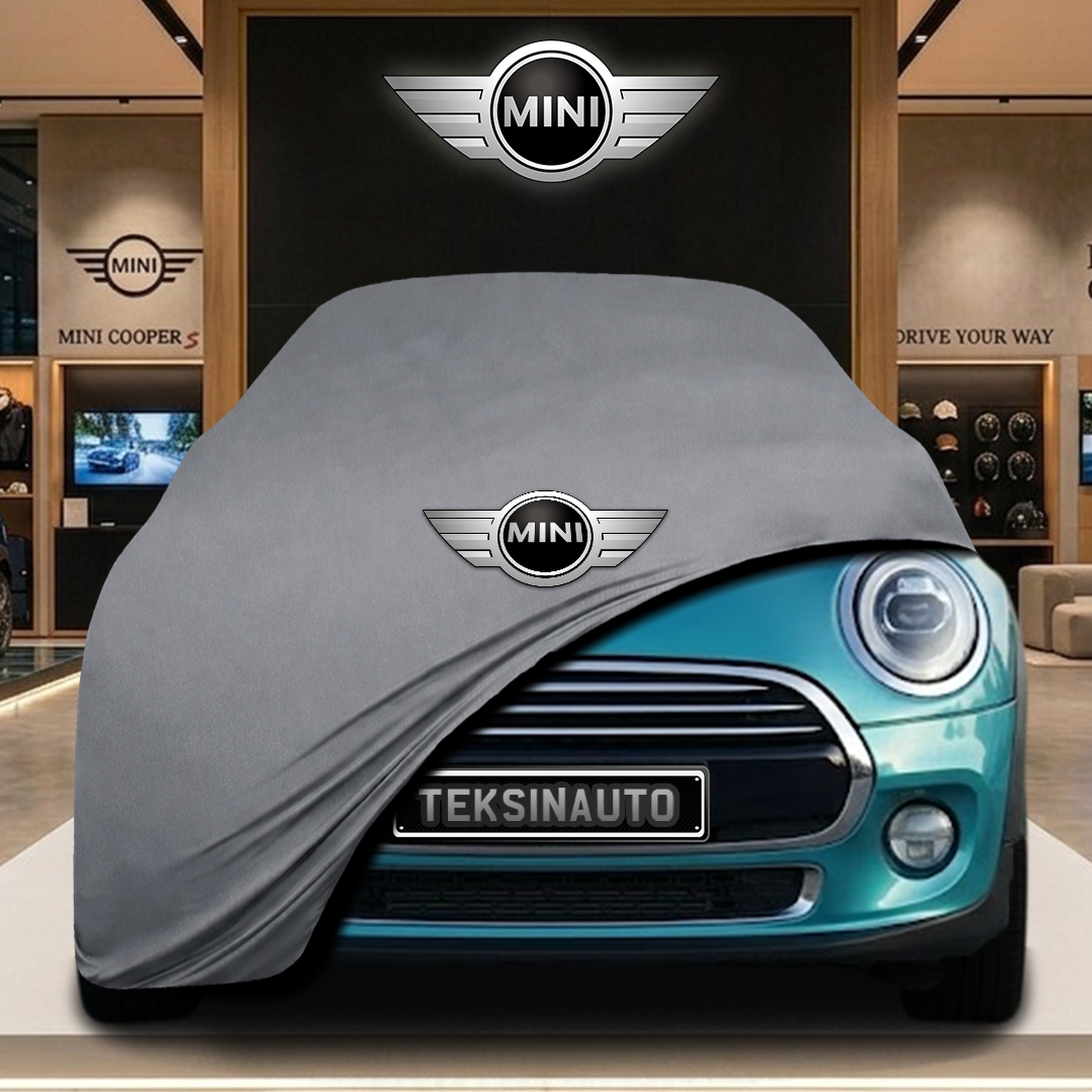 MİNİ COOPER CONVERTİBLE F57 Custom Fit Indoor Car Cover Soft Stretch Black Gray Blue Red Dust Protection Garage Cover Laser Cut + Bag
