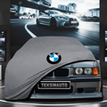 BMW 3 E36 COMPACT (1991-1998) Custom Fit Indoor Car Cover Soft Stretch Black Gray Blue Red Dust Protection Garage Cover Laser Cut + Bag