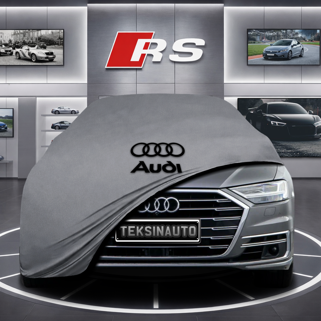 AUDİ A8 D5 Custom Fit Indoor Car Cover Soft Stretch Black Gray Blue Red Dust Protection Garage Cover Laser Cut + Bag
