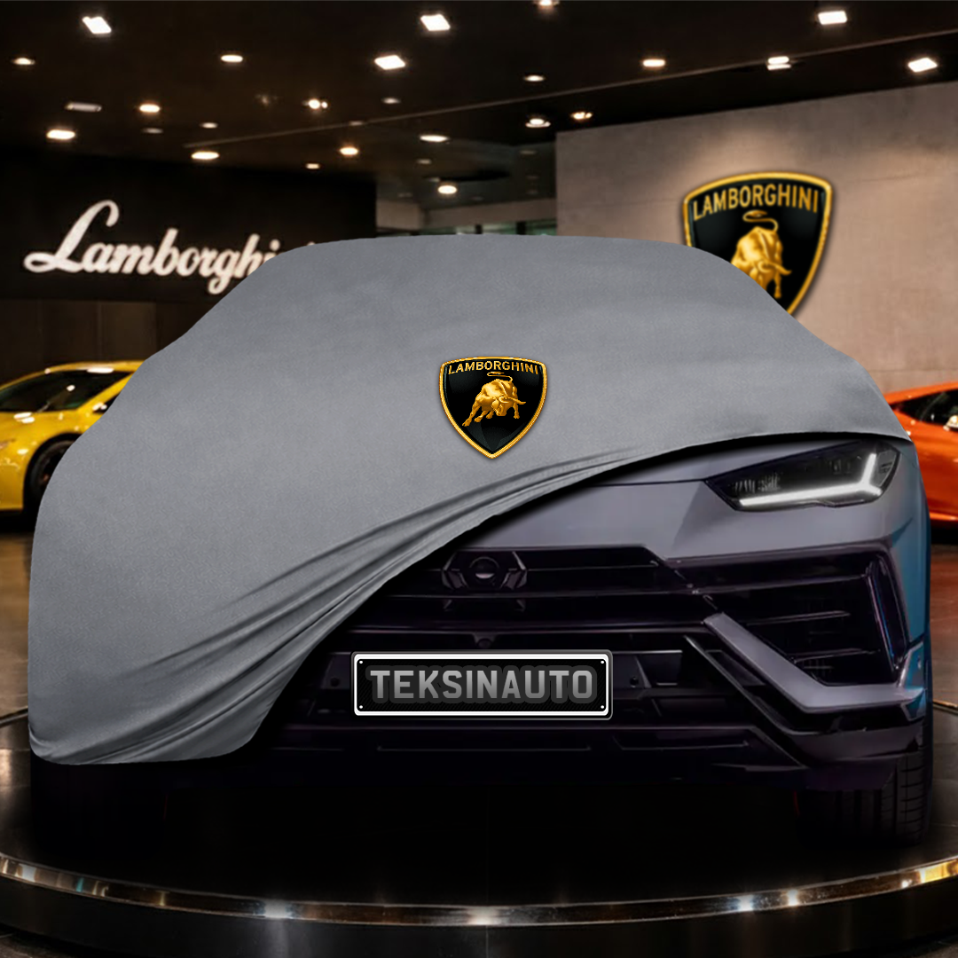 Lamborghini Urus (2018-) Custom Fit Indoor Car Cover Soft Stretch Black Gray Blue Red Dust Protection Garage Cover Laser Cut + Bag