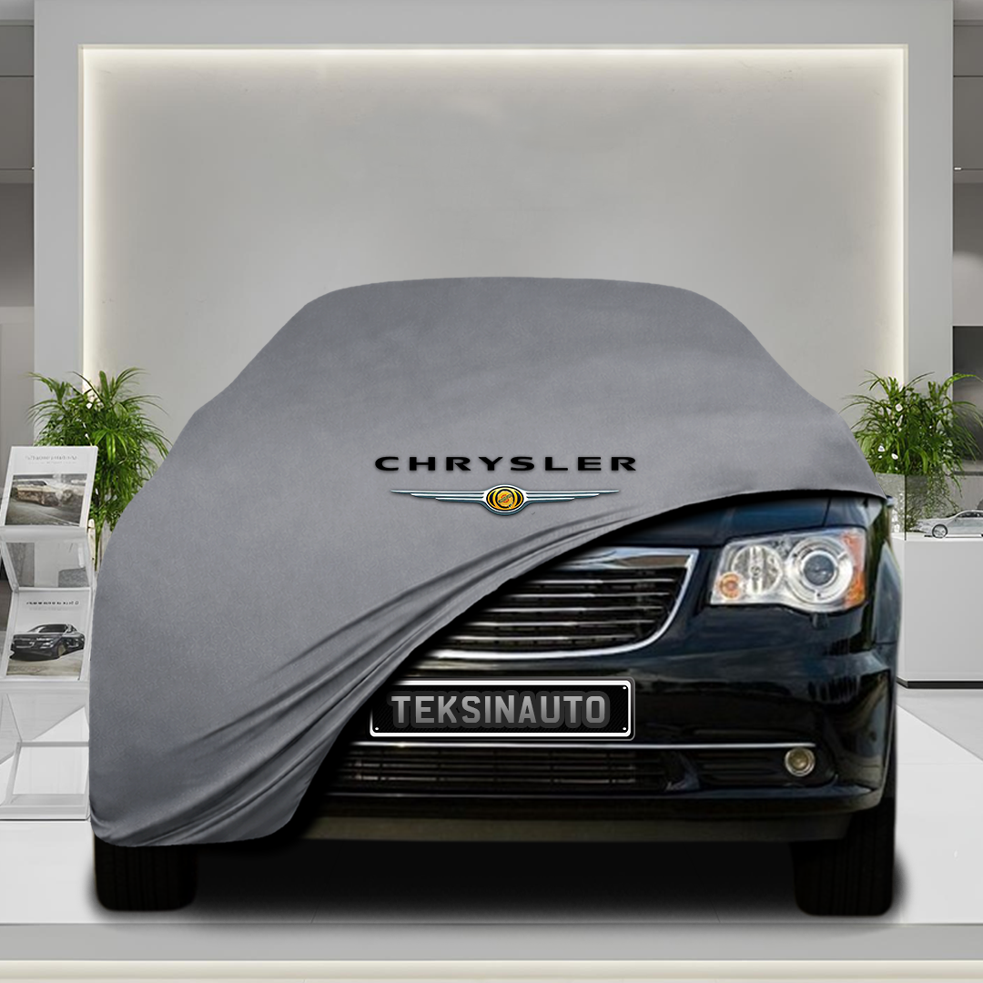 Chrysler Grand Voyager (2007-2015) Custom Fit Indoor Car Cover Soft Stretch Black Gray Blue Red Dust Protection Garage Cover Laser Cut + Bag