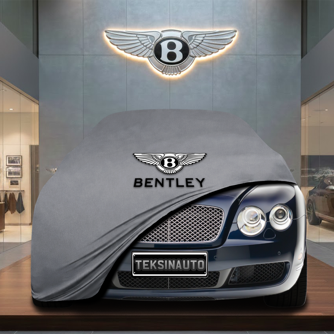 BENTLEY FLYİNG SPUR 1 2005-2013 Custom Fit Indoor Car Cover Soft Stretch Black Gray Blue Red Dust Protection Garage Cover Laser Cut + Bag