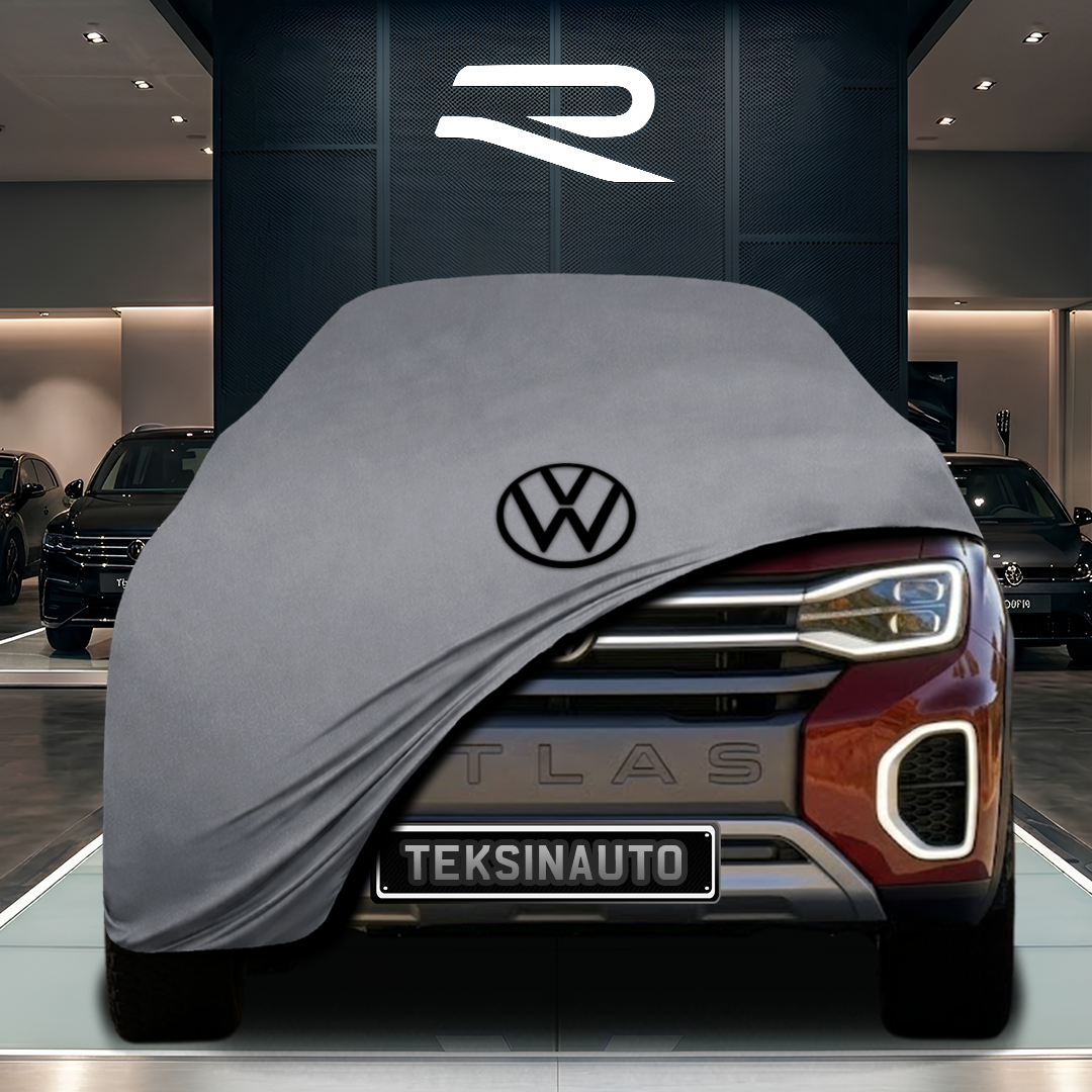 Volkswagen Tanoak Custom Fit Indoor Car Cover Soft Stretch Black Gray Blue Red Dust Protection Garage Cover Laser Cut + Bag