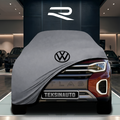 Volkswagen Tanoak Custom Fit Indoor Car Cover Soft Stretch Black Gray Blue Red Dust Protection Garage Cover Laser Cut + Bag
