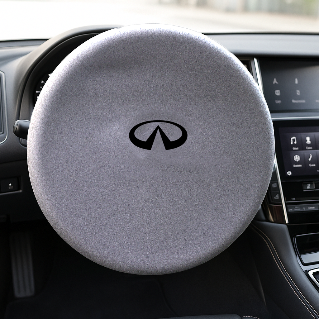 Steering Wheel Cover Soft Elastic Premium Fabric For all Infiniti Model