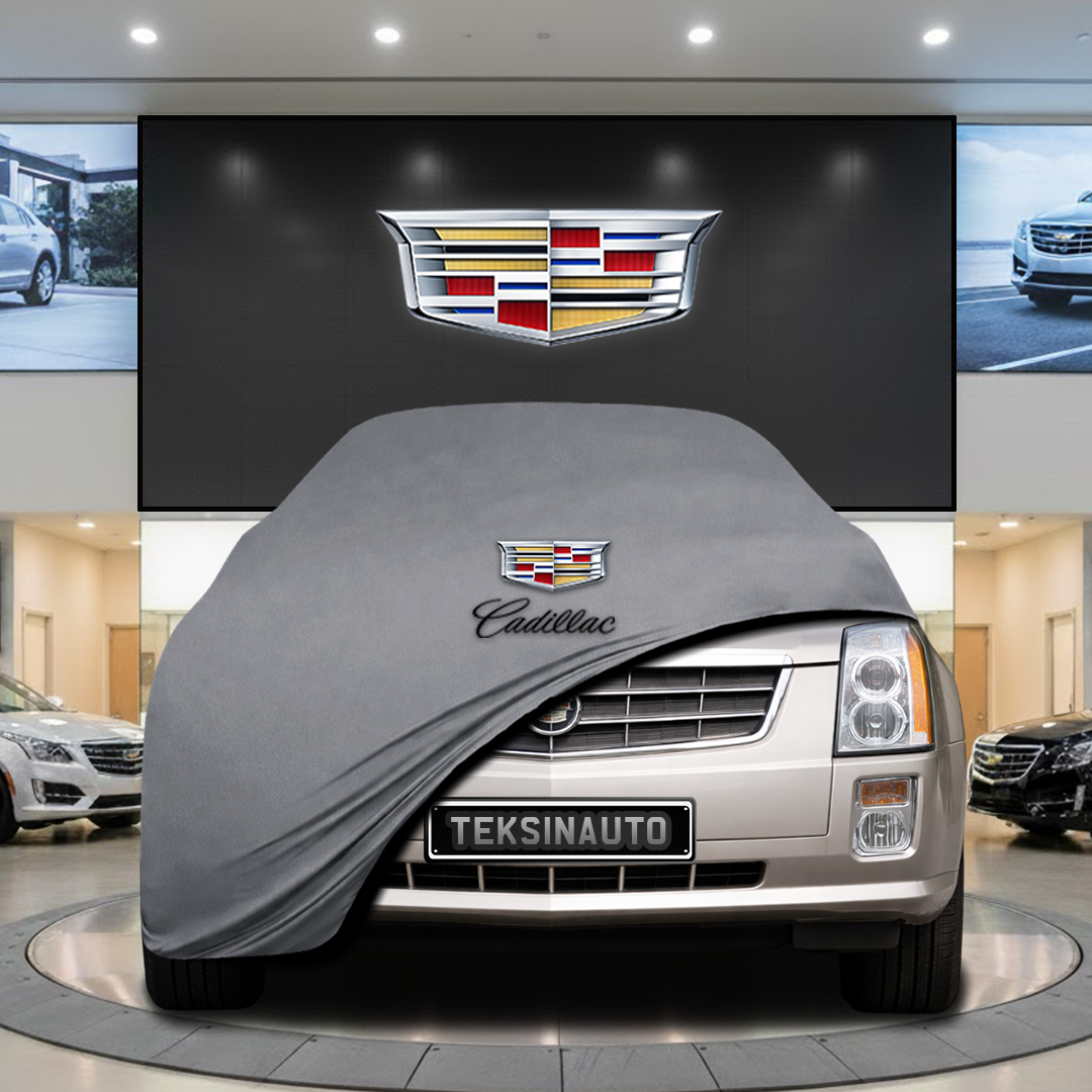 Cadillac SRX (2003-2009) Custom Fit Indoor Car Cover Soft Stretch Black Gray Blue Red Dust Protection Garage Cover Laser Cut + Bag