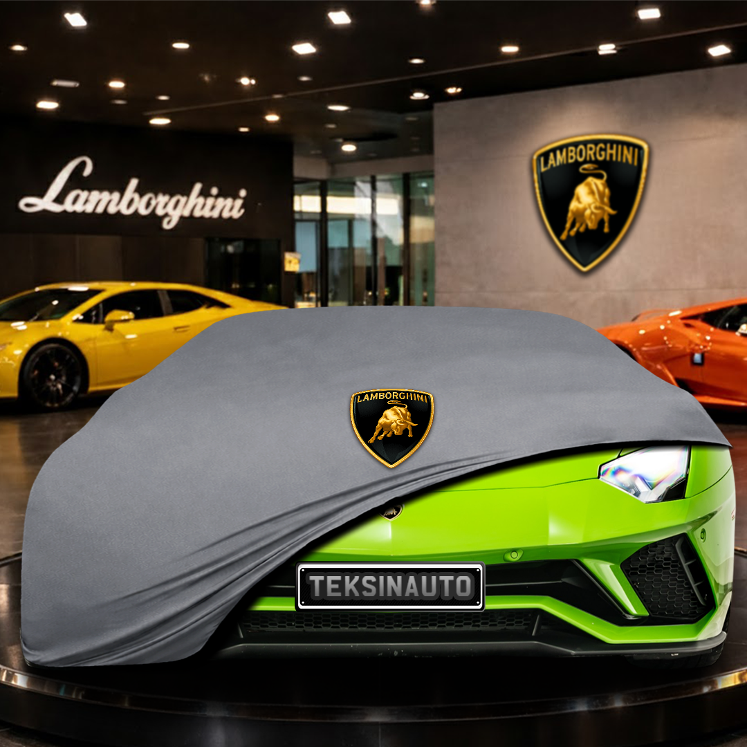 Lamborghini Aventador S Coupe (2017-) Indoor Car Cover Custom Fit, Black, Gray, Blue, Red Color