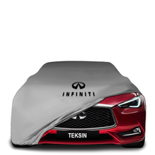 Infiniti Q60 (2013-) Indoor Car Cover Custom Fit, Black, Gray, Blue, Red Color