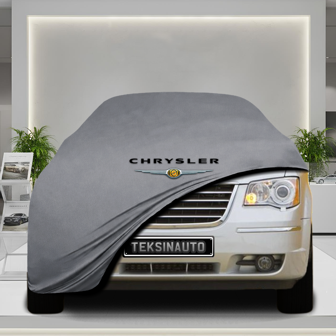 Chrysler Voyager 5 (2007-2016)  Custom Fit Indoor Car Cover Soft Stretch Black Gray Blue Red Dust Protection Garage Cover Laser Cut + Bag