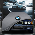 BMW 7 E32 (1986-1994) Custom Fit Indoor Car Cover Soft Stretch Black Gray Blue Red Dust Protection Garage Cover Laser Cut + Bag