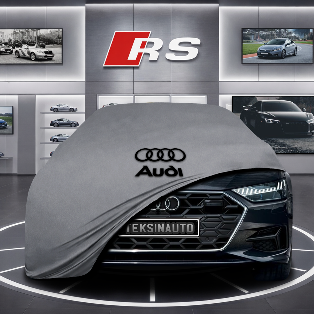 AUDİ A7 C8 Custom Fit Indoor Car Cover Soft Stretch Black Gray Blue Red Dust Protection Garage Cover Laser Cut + Bag