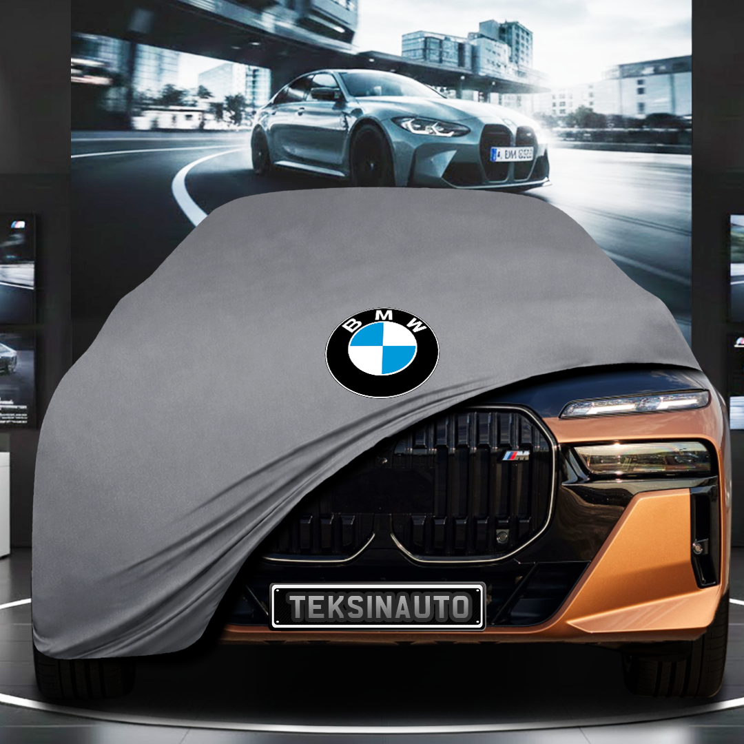 BMW İ7 (2023-) Custom Fit Indoor Car Cover Soft Stretch Black Gray Blue Red Dust Protection Garage Cover Laser Cut + Bag