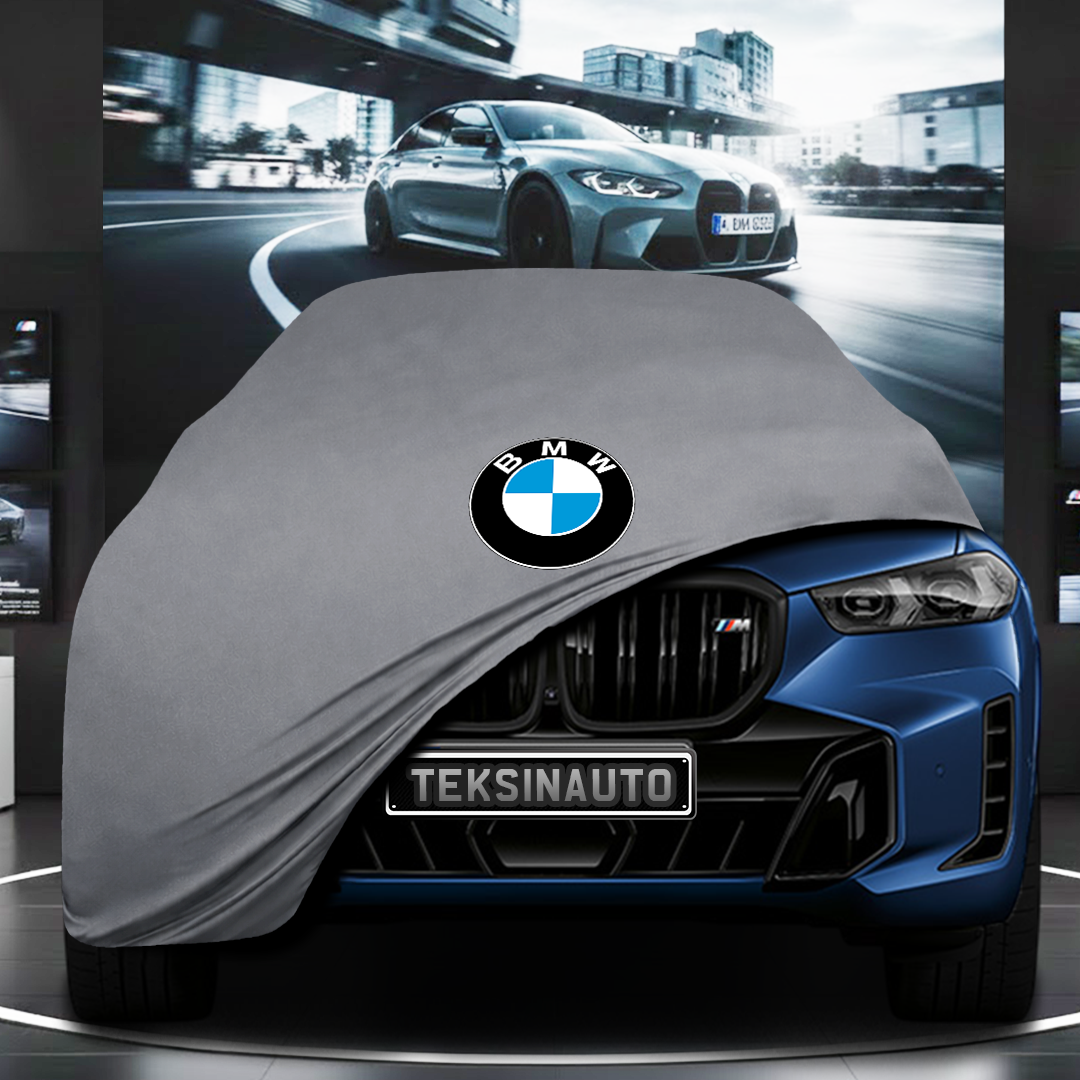 BMW X5 F95 (2023-) Custom Fit Indoor Car Cover Soft Stretch Black Gray Blue Red Dust Protection Garage Cover Laser Cut + Bag
