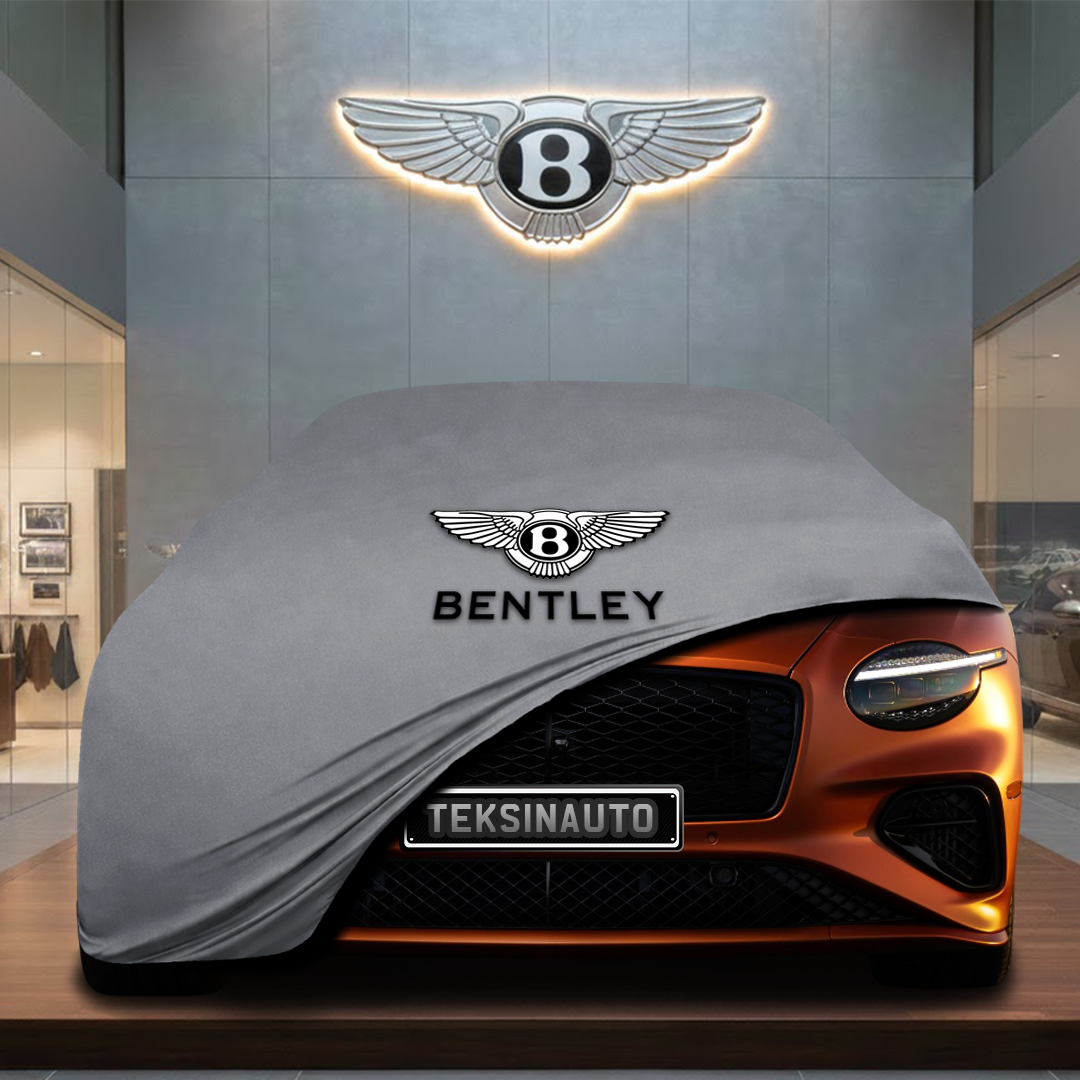 BENTLEY CONTİNENTAL GTC GEN 4 2025- Custom Fit Indoor Car Cover Soft Stretch Black Gray Blue Red Dust Protection Garage Cover Laser Cut + Bag