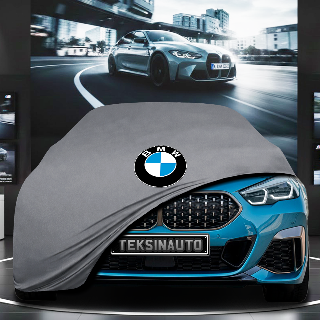BMW 2 SERİSİ G42 COUPE (2021-) Custom Fit Indoor Car Cover Soft Stretch Black Gray Blue Red Dust Protection Garage Cover Laser Cut + Bag