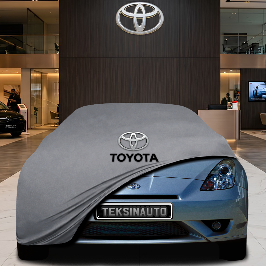 TOYOTA CELİCA (T23) (1999-2006) Custom Fit Indoor Car Cover Soft Stretch Black Gray Blue Red Dust Protection Garage Cover Laser Cut + Bag