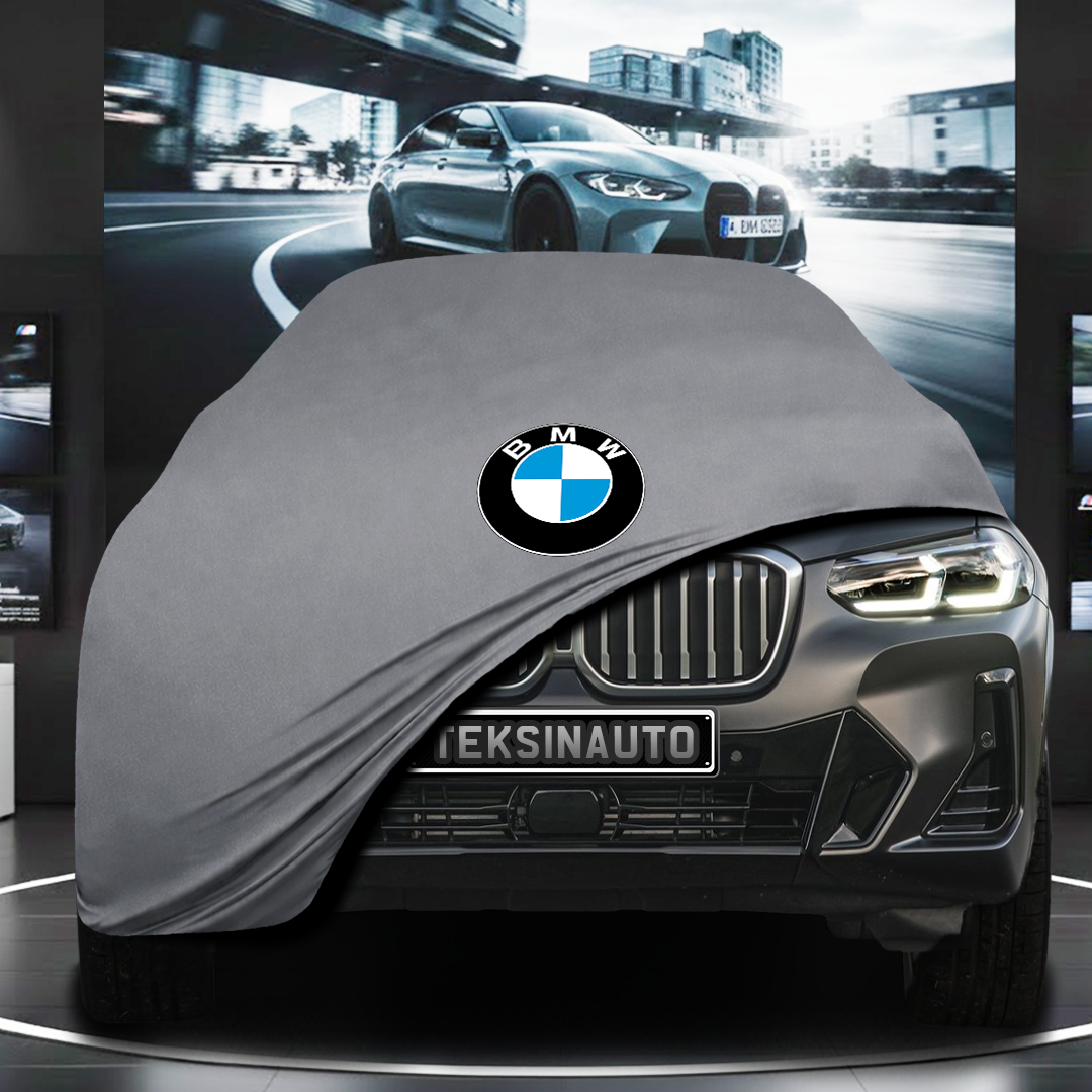 BMW İX 3 (2021-) Custom Fit Indoor Car Cover Soft Stretch Black Gray Blue Red Dust Protection Garage Cover Laser Cut + Bag