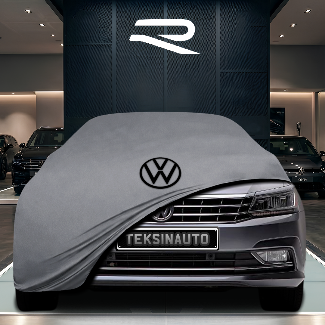 Volkswagen Passat B8-B8.5 (2014-)   Custom Fit Indoor Car Cover Soft Stretch Black Gray Blue Red Dust Protection Garage Cover Laser Cut + Bag
