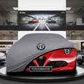 Alfa 8C Spider Roadster Custom Fit Indoor Car Cover Soft Stretch Black Gray Blue Red Dust Protection Garage Cover Laser Cut + Bag