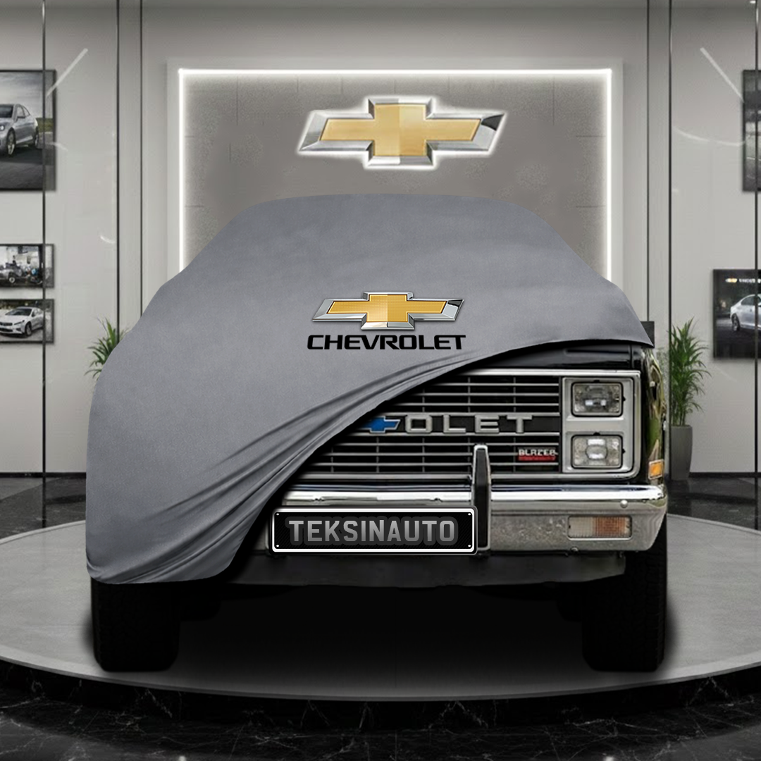 CHEVROLET BLAZER 1 (1982-1993) Custom Fit Indoor Car Cover Soft Stretch Black Gray Blue Red Dust Protection Garage Cover Laser Cut + Bag
