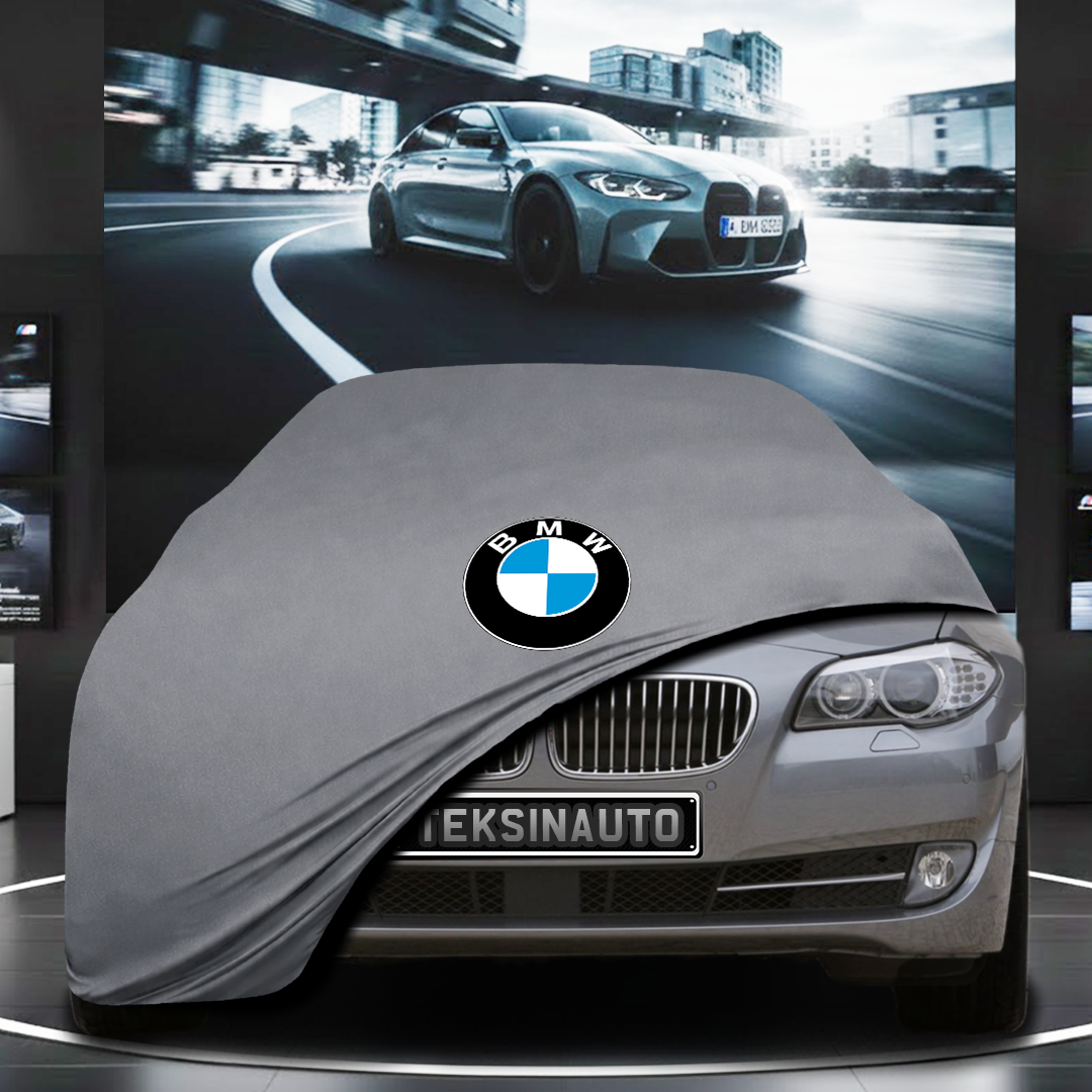 BMW M5 F10 SEDAN (2010-2017) Custom Fit Indoor Car Cover Soft Stretch Black Gray Blue Red Dust Protection Garage Cover Laser Cut + Bag