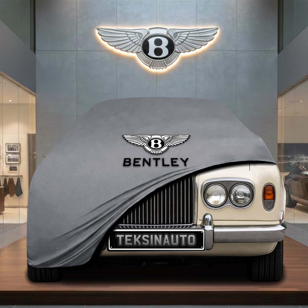 BENTLEY CORNİCHE 1971-1984 Custom Fit Indoor Car Cover Soft Stretch Black Gray Blue Red Dust Protection Garage Cover Laser Cut + Bag
