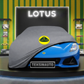 Lotus Emira (2022-) Custom Fit Indoor Car Cover Soft Stretch Black Gray Blue Red Dust Protection Garage Cover Laser Cut + Bag