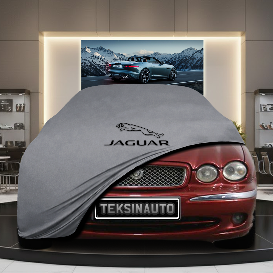 Jaguar X-TYPE Custom Fit Indoor Car Cover Soft Stretch Black Gray Blue Red Dust Protection Garage Cover Laser Cut + Bag