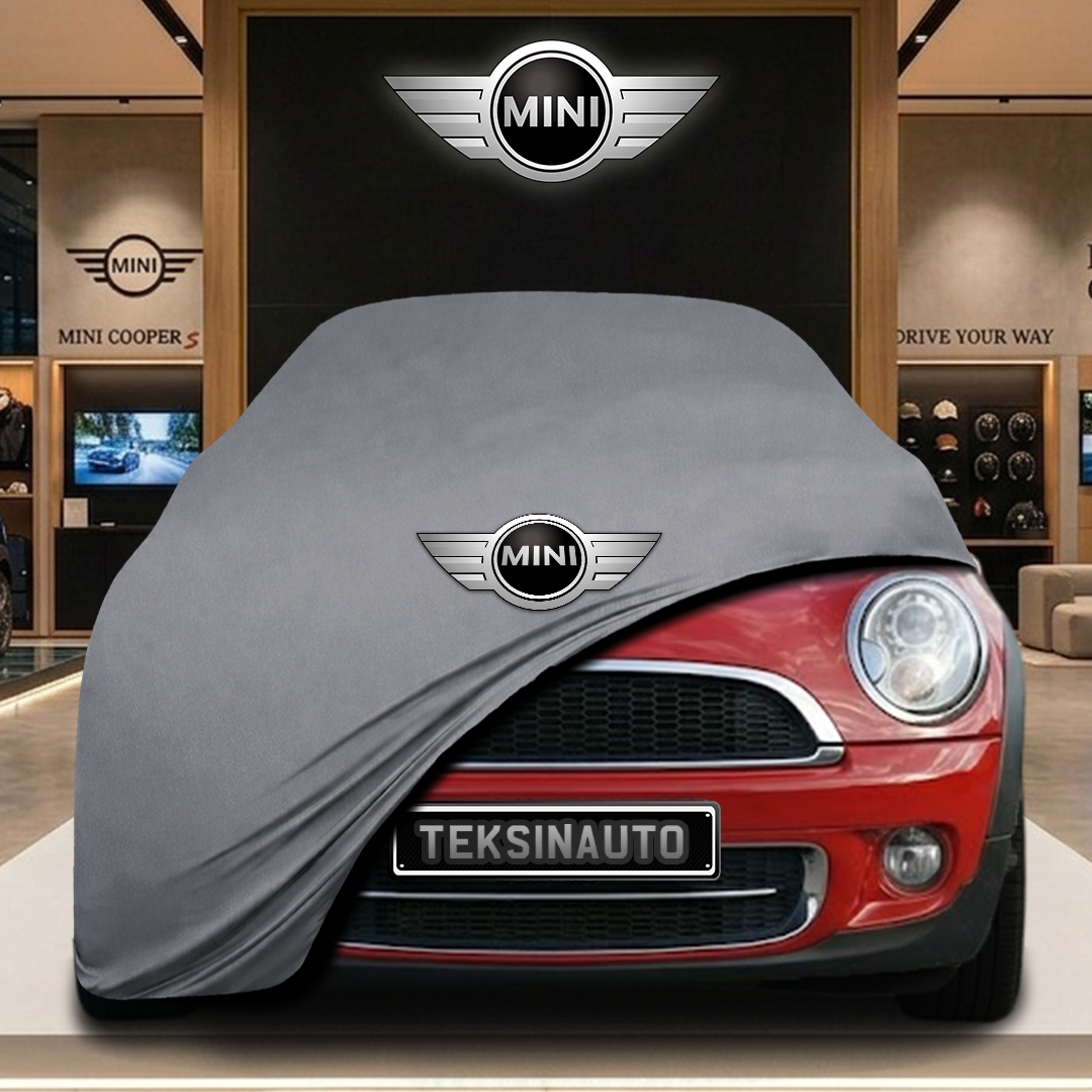 MİNİ COOPER CONVERTİBLE R57 Custom Fit Indoor Car Cover Soft Stretch Black Gray Blue Red Dust Protection Garage Cover Laser Cut + Bag