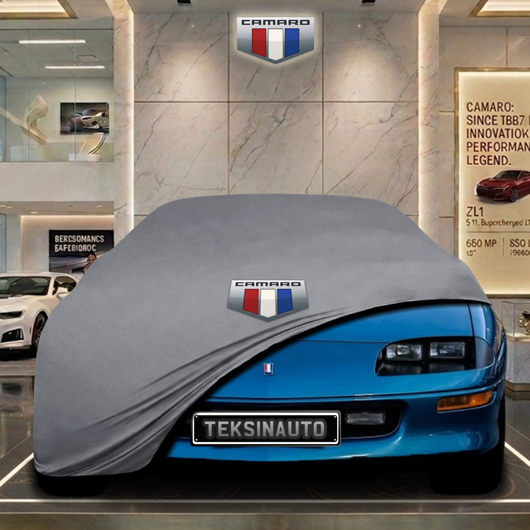 CHEVROLET CAMARO 4 Custom Fit Indoor Car Cover Soft Stretch Black Gray Blue Red Dust Protection Garage Cover Laser Cut + Bag