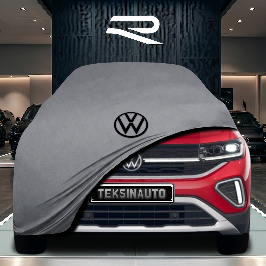 Volkswagen T-Cross Custom Fit Indoor Car Cover Soft Stretch Black Gray Blue Red Dust Protection Garage Cover Laser Cut + Bag