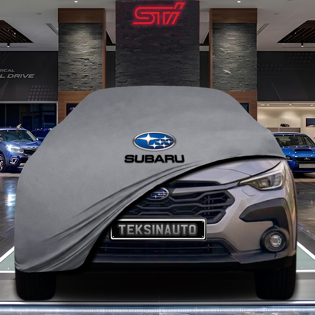 Subaru Crosstrek XV 3 (2024 -  Custom Fit Indoor Car Cover Soft Stretch Black Gray Blue Red Dust Protection Garage Cover Laser Cut + Bag