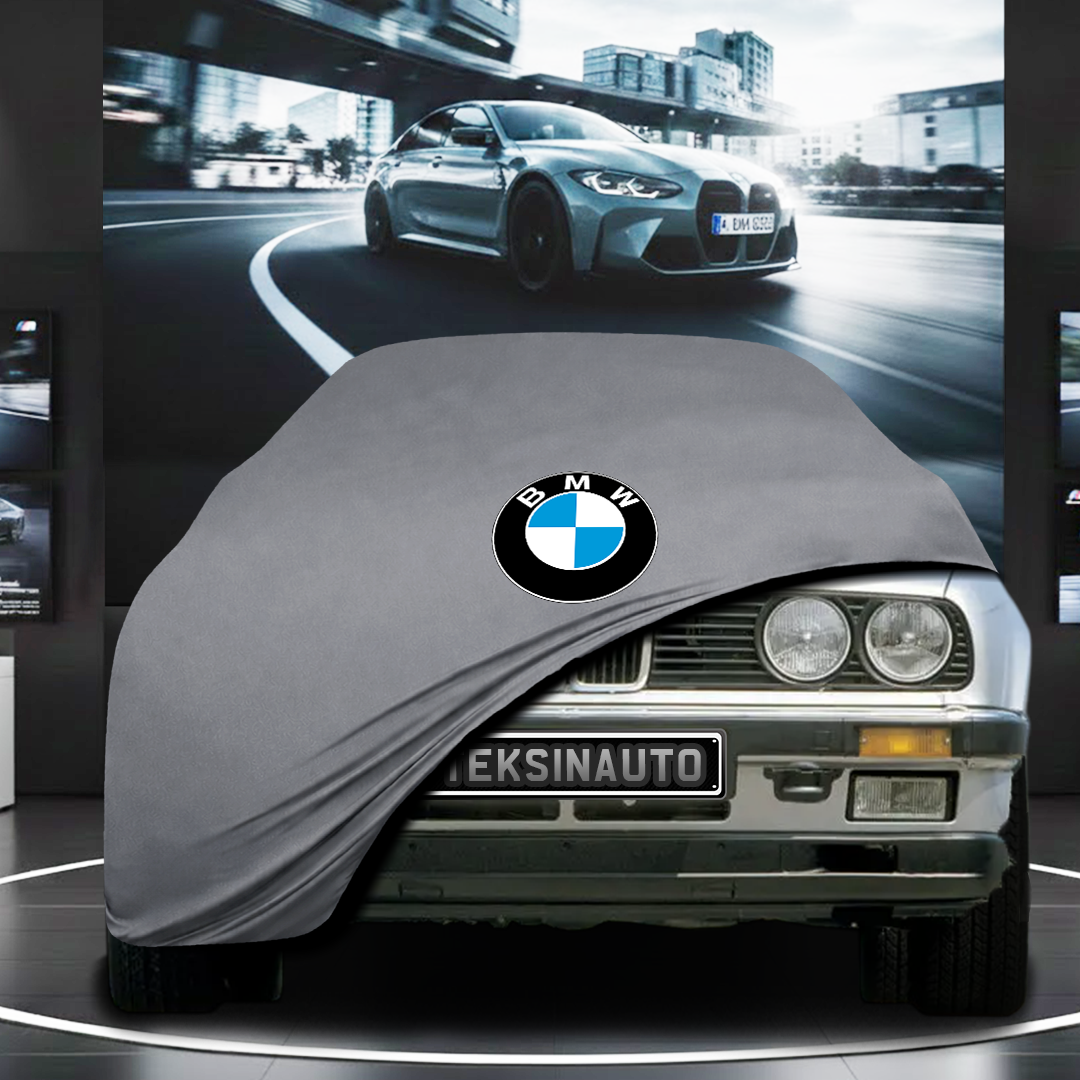 BMW 3 E30 TOURİNG Custom Fit Indoor Car Cover Soft Stretch Black Gray Blue Red Dust Protection Garage Cover Laser Cut + Bag